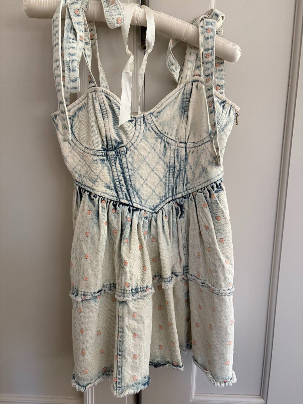 Love Shack Fancy denim dress